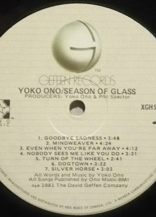 Yoko Ono : Season Of Glass (LP, Album)