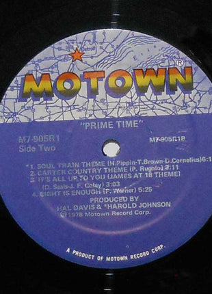 Prime Time (9) : Motown Presents Prime Time Performing TV Themes The Way You Like To Hear Them! (LP, Album)