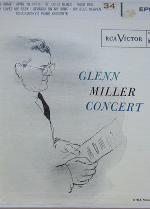Glenn Miller And His Orchestra : Glen Miller Concert (2x7", EP)