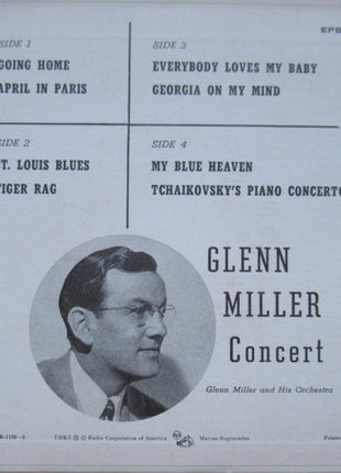 Glenn Miller And His Orchestra : Glen Miller Concert (2x7", EP)