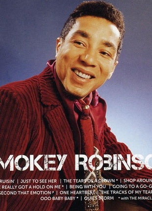 the album cover for Smokey Robinson - Icon