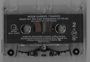 Peter Gabriel : Passion (Cass, Album, AR,)