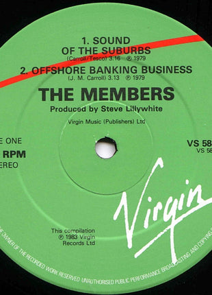The Members : 4-Track EP (12", EP, Comp)
