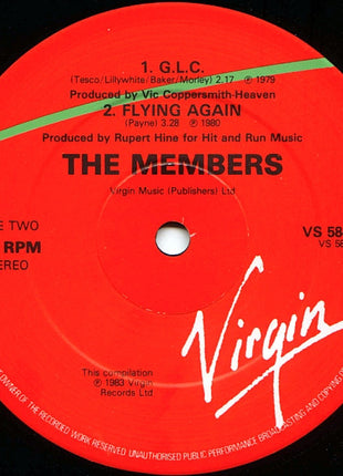 The Members : 4-Track EP (12", EP, Comp)