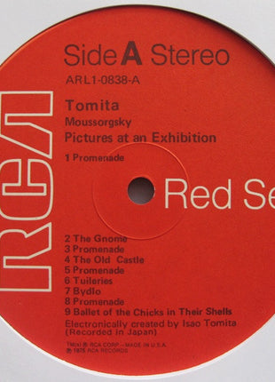 Tomita : Pictures At An Exhibition (LP, Album, Ind)