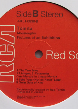 Tomita : Pictures At An Exhibition (LP, Album, Ind)