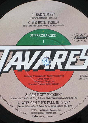 Tavares : Supercharged (LP, Album)