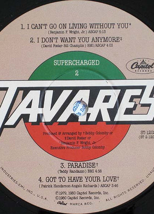 Tavares : Supercharged (LP, Album)