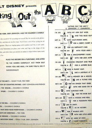 Various : Acting Out The ABC's (LP)