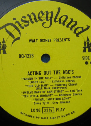 Various : Acting Out The ABC's (LP)