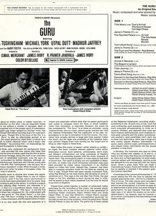 Ustad Vilayat Khan* : The Guru (LP)