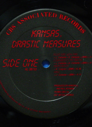 Kansas (2) : Drastic Measures (LP, Album, Car)