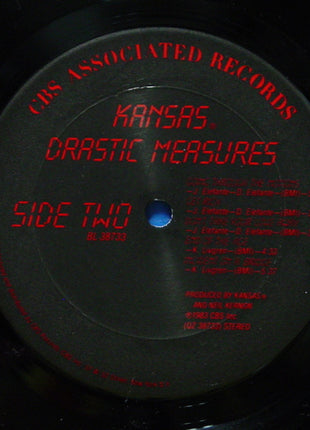 Kansas (2) : Drastic Measures (LP, Album, Car)