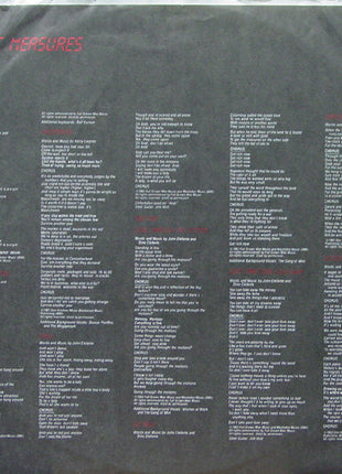 Kansas (2) : Drastic Measures (LP, Album, Car)