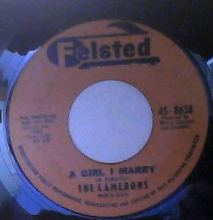 The Camerons (4) : Guardian Angel / A Girl I Marry (7", Single)