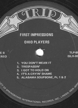 Ohio Players : First Impressions (LP, Album)