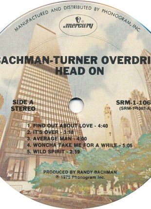 Bachman-Turner Overdrive : Head On (LP, Album, Ter)