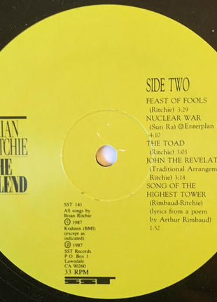 Brian Ritchie : The Blend (LP, Album)