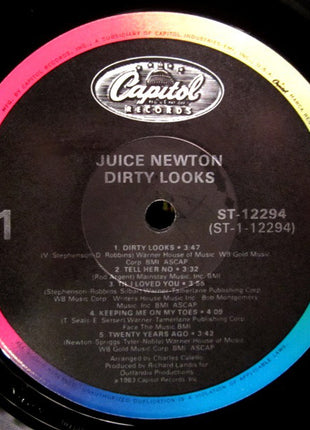 Juice Newton : Dirty Looks (LP, Album, Win)