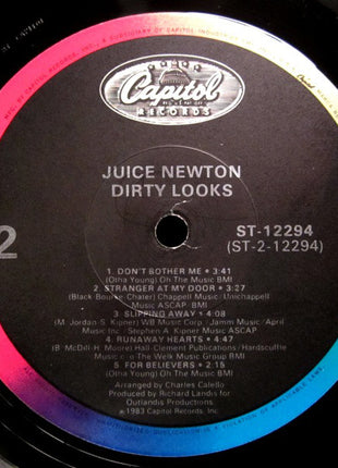 Juice Newton : Dirty Looks (LP, Album, Win)