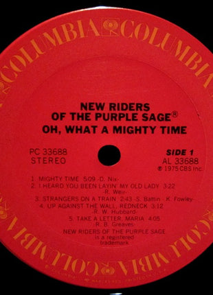 New Riders Of The Purple Sage : Oh, What A Mighty Time (LP, Album, Ter)