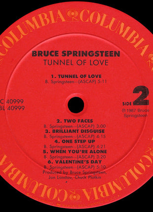 Bruce Springsteen : Tunnel Of Love (LP, Album, Car)