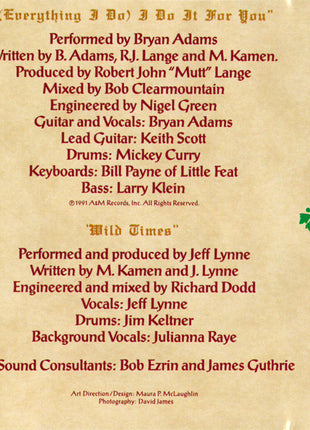 Michael Kamen : Robin Hood: Prince Of Thieves  (Original Motion Picture Soundtrack) (CD, Album)
