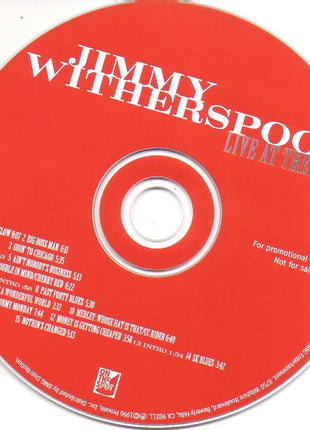 Jimmy Witherspoon : Live At The Mint (CD, Album, Promo)