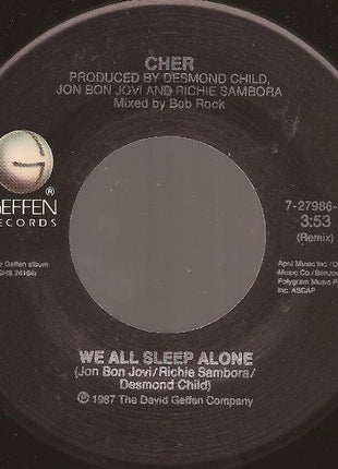 Cher : We All Sleep Alone (7", Single, Spe)
