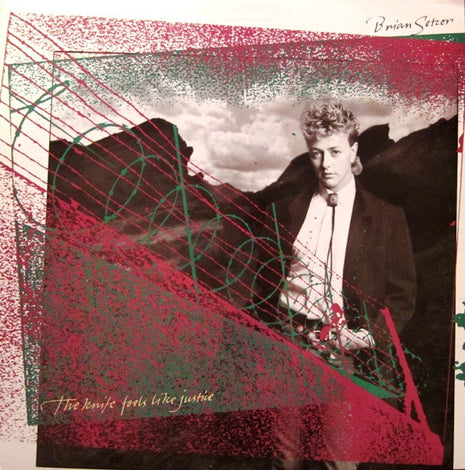 Brian Setzer : The Knife Feels Like Justice (LP, Album, Spe)