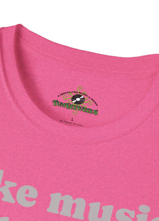 I like music and maybe 3 people T-Shirt | Funny Introvert Tee, Music Lover Shirt