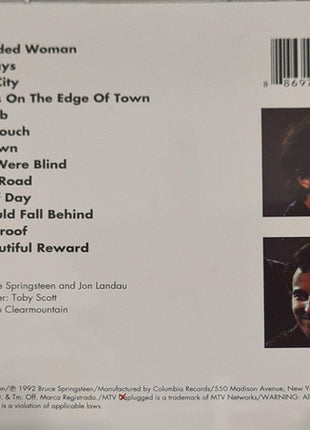 Bruce Springsteen : In Concert / MTV Plugged (CD, Album, RE)