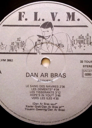 Dan Ar Braz : Acoustic (LP, Album)