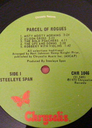 Steeleye Span : Parcel Of Rogues (LP, Album, Gat)