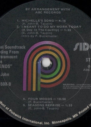 Elton John : Friends (Original Soundtrack Recording) (LP, Album, RE, RM)