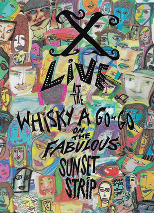 X (5) : Live At The Whisky A Go-Go On The Fabulous Sunset Strip (CD, Album, RP)