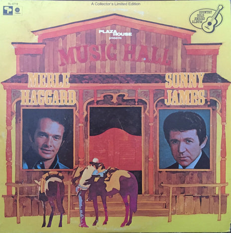 Merle Haggard / Sonny James : Music Hall (LP, Comp, Ltd)