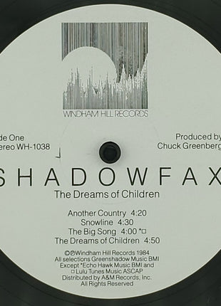 Shadowfax : The Dreams Of Children (LP, Album)