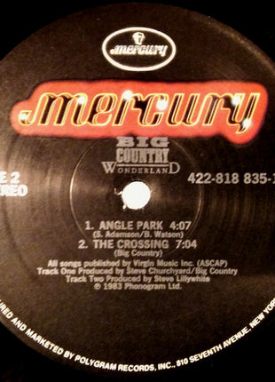 Big Country : Wonderland (12", EP, 72 )