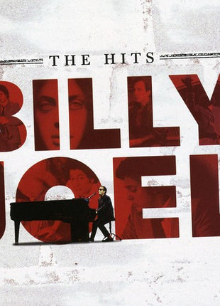 the album cover for Billy Joel - The Hits