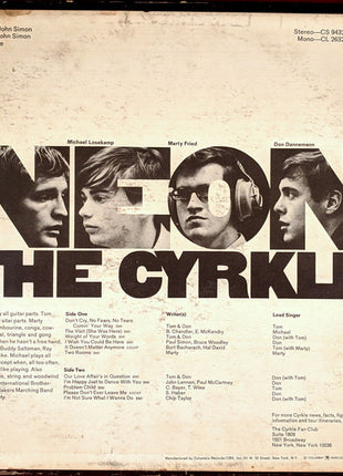 The Cyrkle : Neon (LP, Album, Ter)