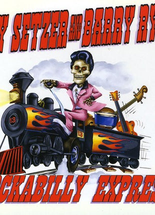 the album cover for Gary Setzer & Barry Ryan - Rockabilly Express