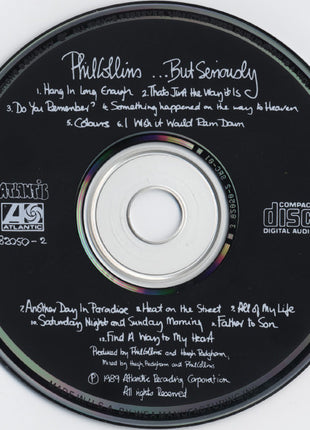 Phil Collins : ...But Seriously (CD, Album)