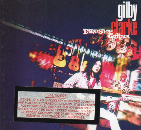 Gilby Clarke : Pawnshop Guitars (CD, Album, Promo)