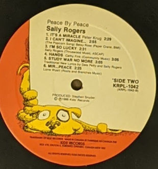 Sally Rogers : Peace By Peace (LP)