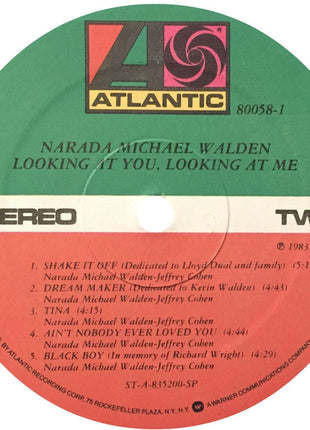 Narada Michael Walden : Looking At You, Looking At Me (LP, Album, Spe)