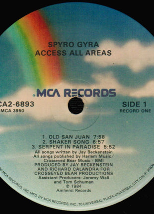 Spyro Gyra : Access All Areas (2xLP, Album)