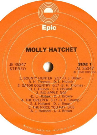 Molly Hatchet : Molly Hatchet (LP, Album, Pit)