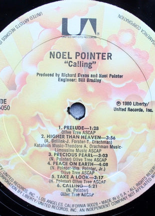 Noel Pointer : Calling (LP, Album)