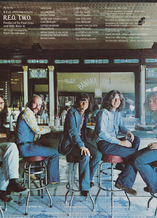 R.E.O. Speedwagon* : R.E.O./T.W.O. (LP, Album, RE, Blu)